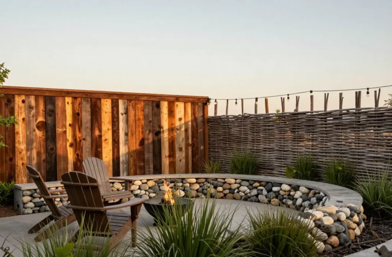 15 Rustic Backyard Ideas That Hide Neighbors and Add Privacy Now