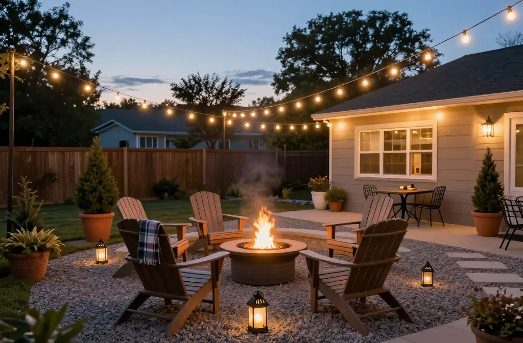 12 Genius Backyard Ideas to Feel Cozy Year-Round on a Budget