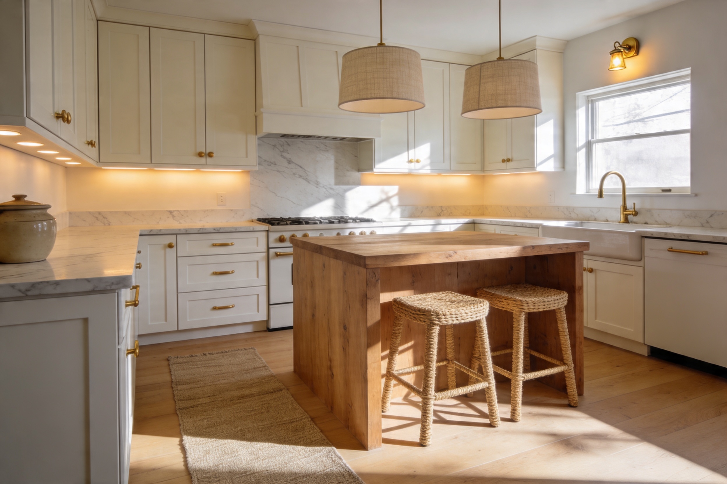 Steal These 10 Cozy White Kitchen Inspo Designs