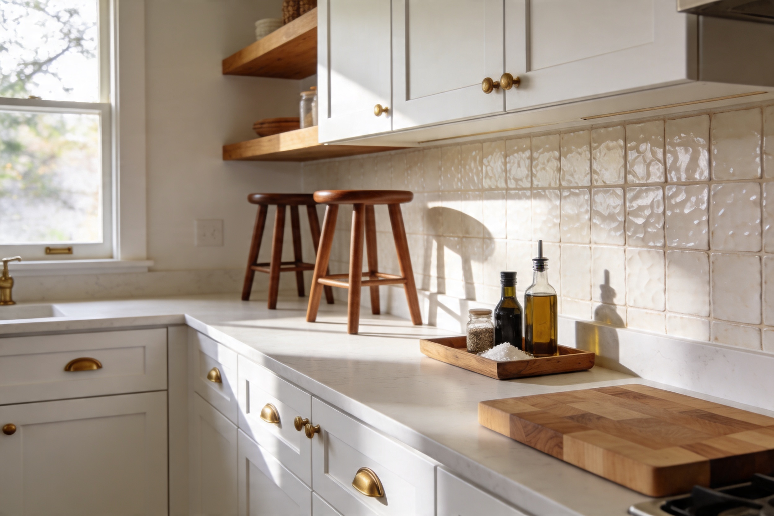Steal These 10 Cozy Minimal White Kitchen Inspo Designs