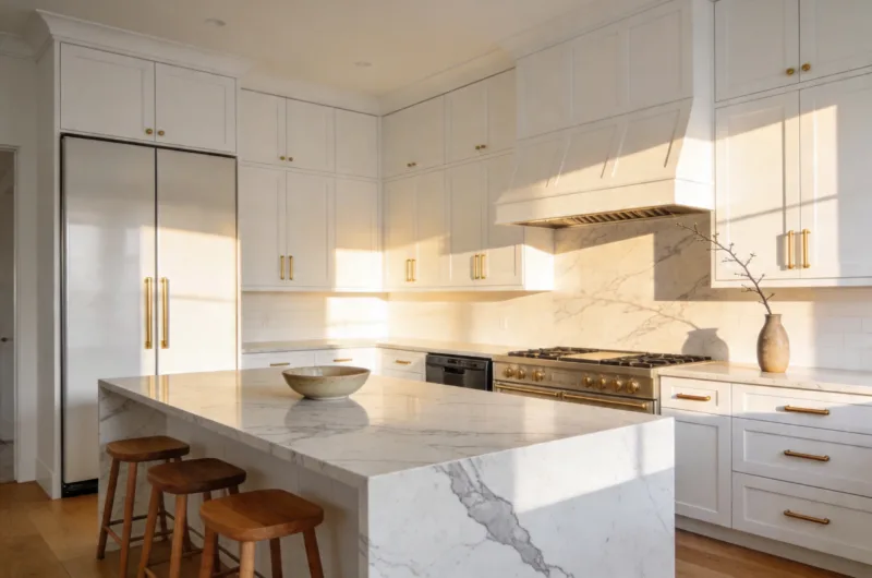 Steal These 12 White Kitchen Inspo Designs That Look Custom Built