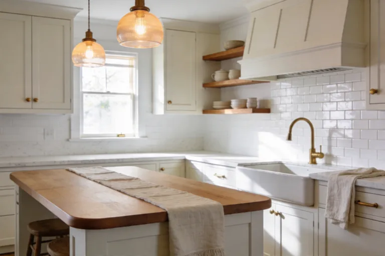 Steal These 14 Cozy White Kitchen Inspo Designs